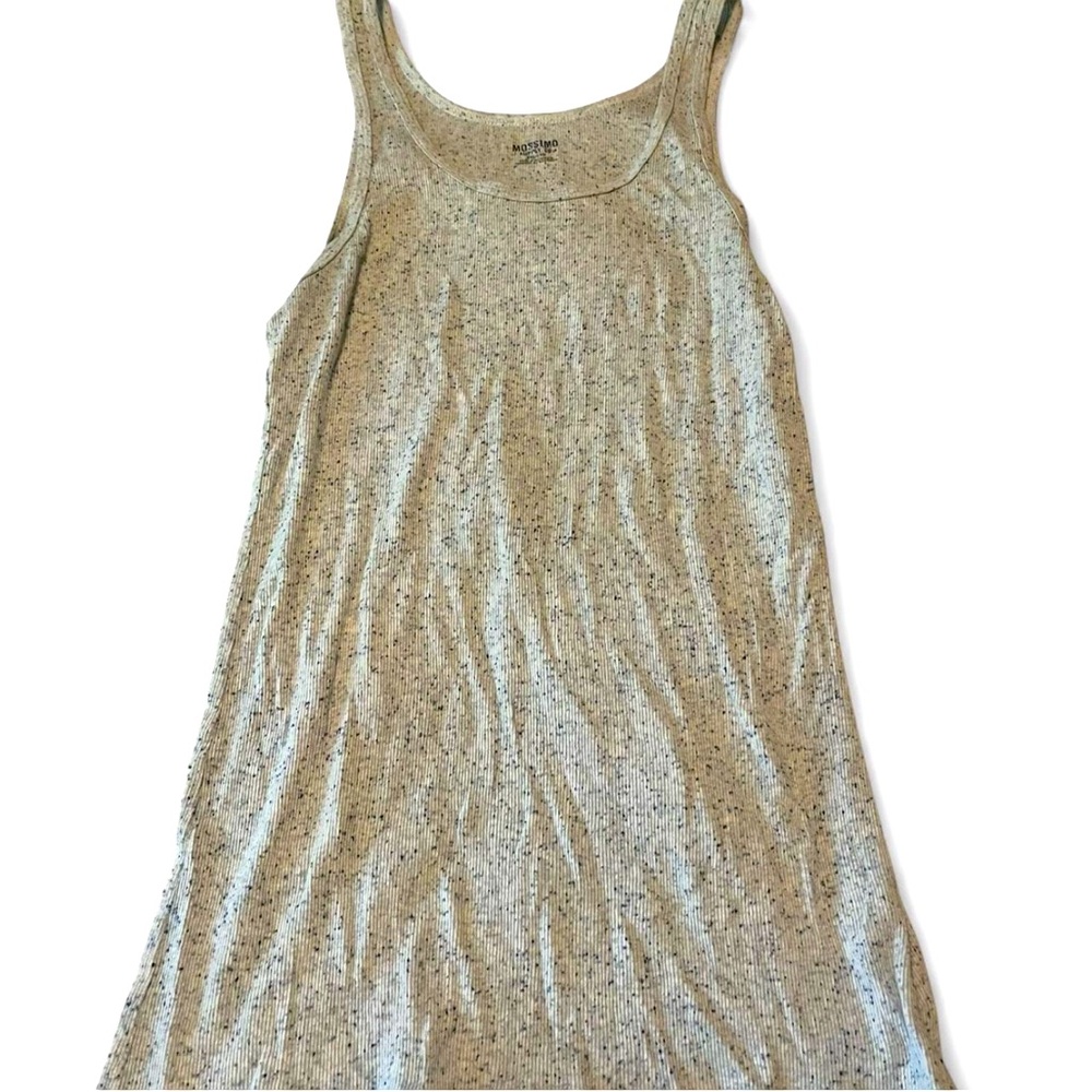 Mossimo Supply Co. Gray Sleeveless Tank Top
